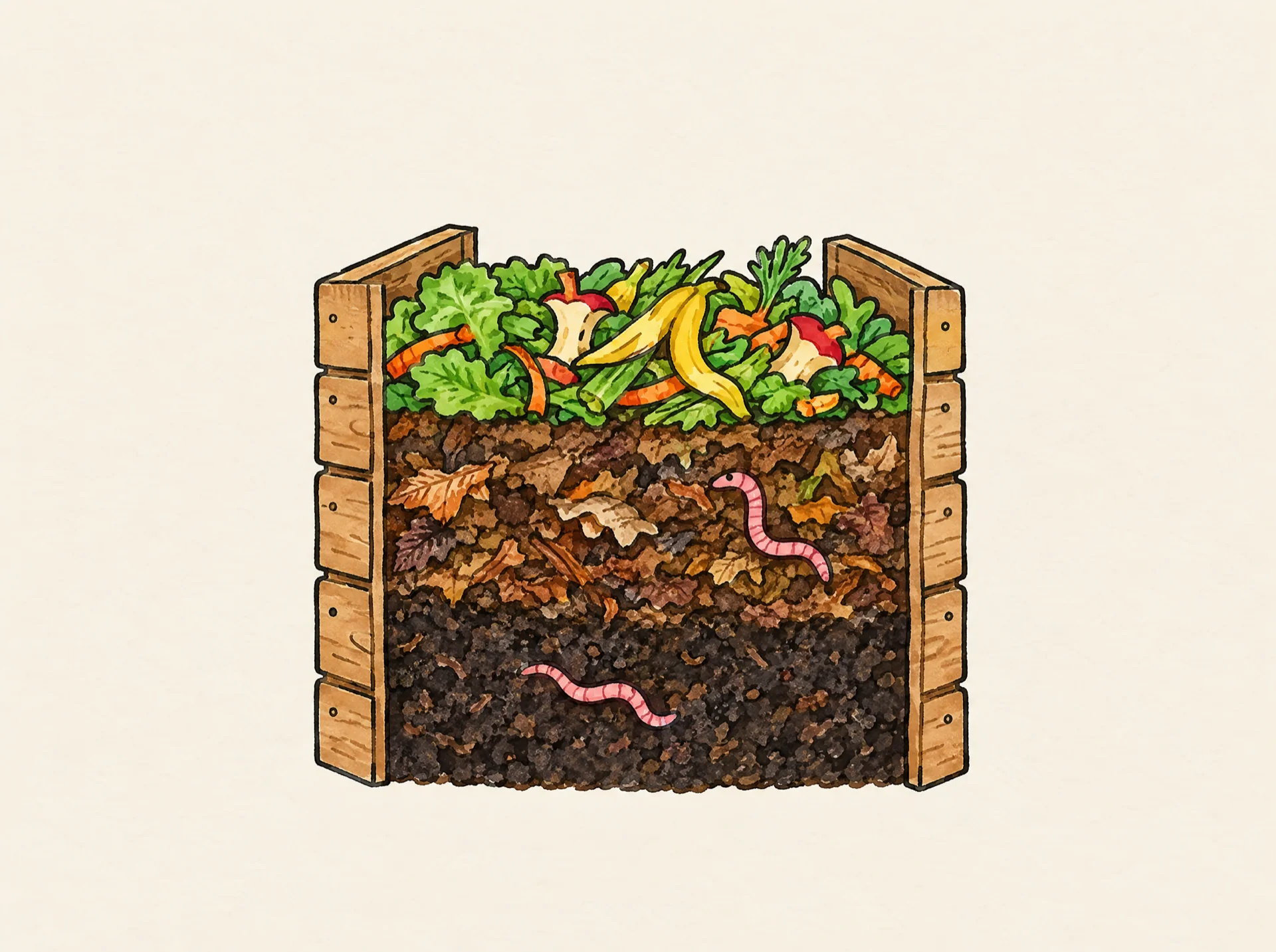 Composting animation