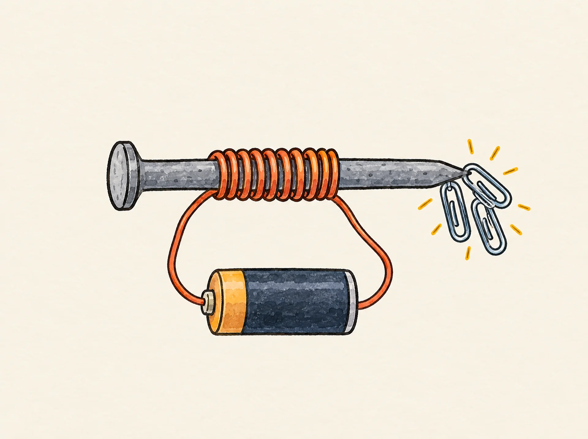Electromagnet animation